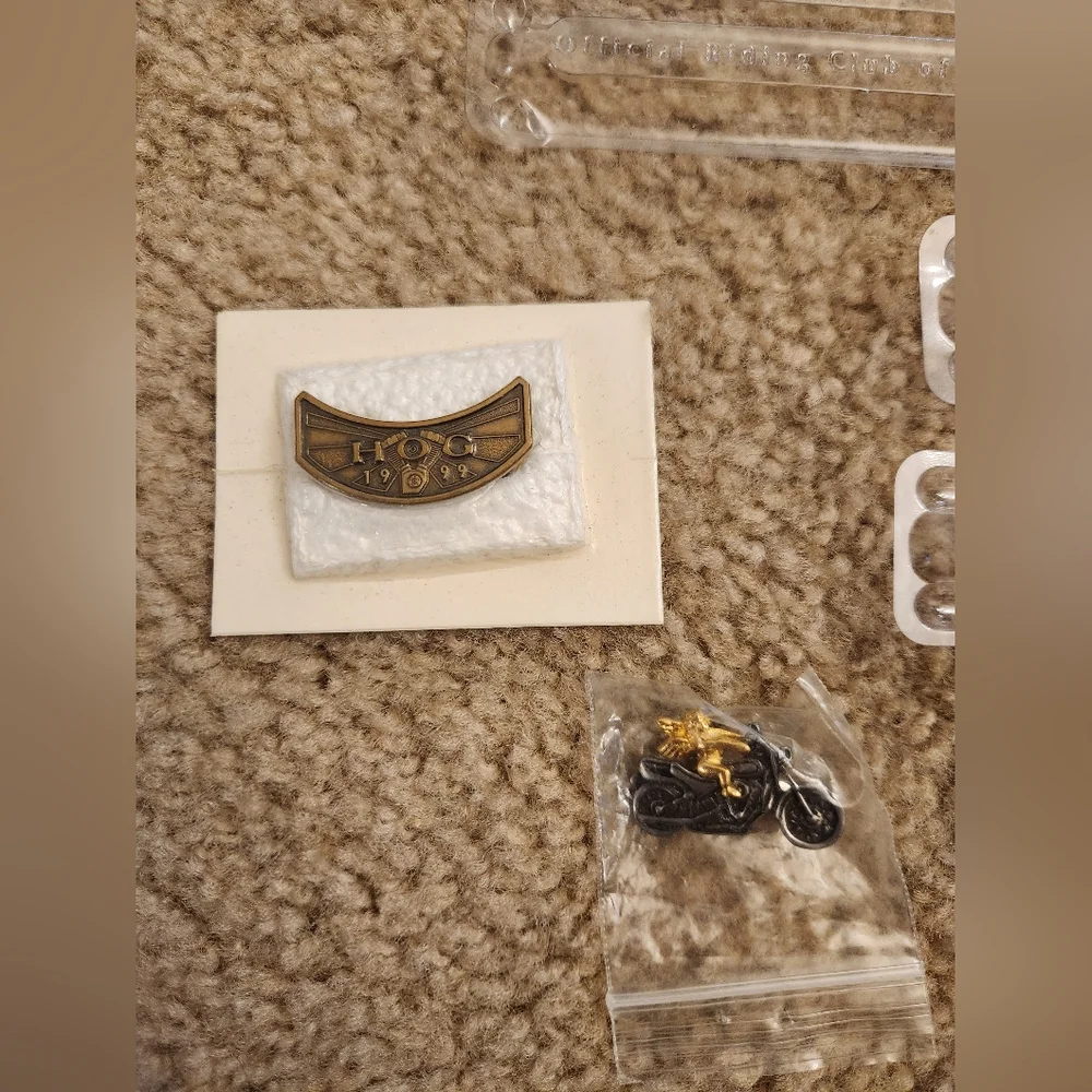 Harley Davidson Owners Group H.O.G. Pins Lot Of 10 - Picture 2 of 5